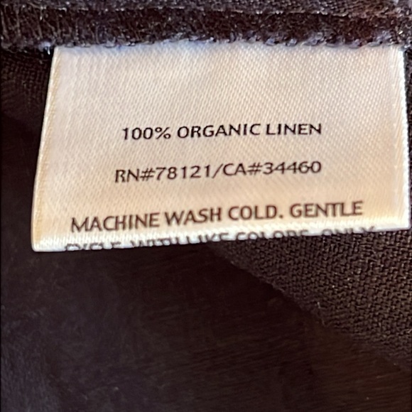 Eileen Fisher 100% Organic Linen Dress - Picture 11 of 12